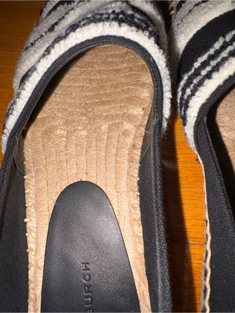 Once worn / like new Tory Burch espadrilles size 7 - Picture 5 of 7
